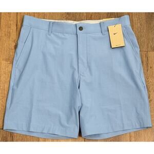Nike Men's Size 35 Blue Dri-FIT Golf Shorts Stretch FZ7444-489 NWT $70